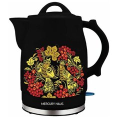 Чайник электрический из керамики Mercury Haus, 2 л (цвет: черный)