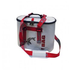 Сумка-Термос Митек овал 18л (40х20х31) с крышкой серый