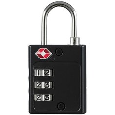 Кодовый замок для трекинга TSA черный FORCLAZ X Декатлон Decathlon