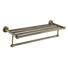 Potato Держатель - полка настенный для банного полотенца, антикварная бронза