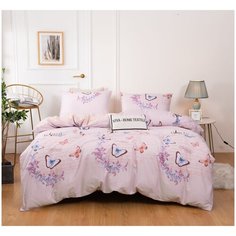 Комплект постельного белья сатин C436 Евро от Ситрейд, нав. 50х70 см