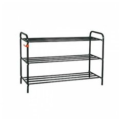 ЗМИ Подставка для обуви 3-х секц. (Черный)