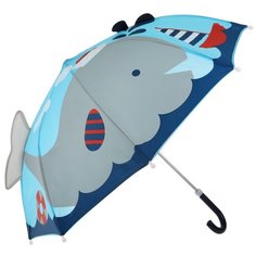 Зонт Mary Poppins голубой/серый