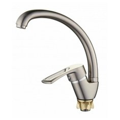 Смеситель для кухни (мойки) G-lauf 8G4-A181KH однорычажный сатиновый