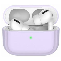 Чехол силиконовый Deppa для AirPods Pro, лавандовый