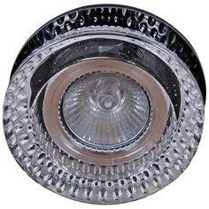 Встраиваемый светильник со светодиодной подсветкой Reluce71090-9.0-001D MR16 +LED3W BK