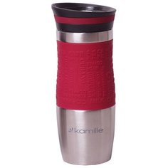 Термокружка Kamille KM-2069, 0.38 л красный
