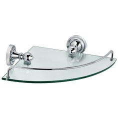 Полка Fixsen STYLE FX-41103A стеклянная угловая
