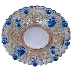 Встраиваемый светильник со светодиодной подсветкой Reluce14339-9.0-001LD MR16+LED3W WT+BL