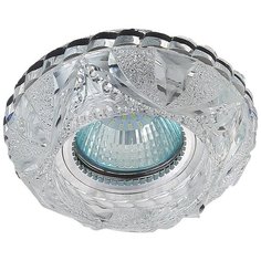 Встраиваемый светильник со светодиодной подсветкой Reluce51711-9.0-001MN MR16+LED3W WH