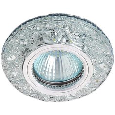 Встраиваемый светильник со светодиодной подсветкой Reluce51607-9.0-001MN MR16+LED3W WH