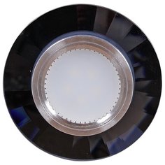 Встраиваемый светильник со светодиодной подсветкой Reluce16312-9.0-001LF MR16+LED3W BK