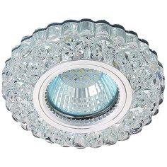 Встраиваемый светильник со светодиодной подсветкой Reluce51608-9.0-001MN MR16+LED3W WH