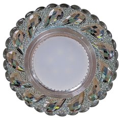 Встраиваемый светильник со светодиодной подсветкой Reluce11024-9.0-001LD MR16+LED3W WT