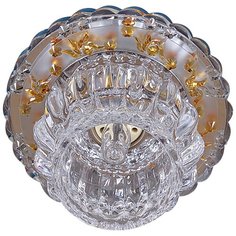 Встраиваемый светильник со светодиодной подсветкой Reluce11004-9.0-001G G9+LED3W TEA(MIX)