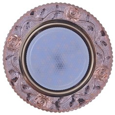 Встраиваемый светильник со светодиодной подсветкой Reluce53623-9.0-001ML GX53+LED3W CP