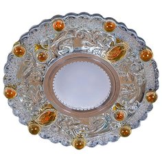 Встраиваемый светильник со светодиодной подсветкой Reluce14339-9.0-001LD MR16+LED3W WT+TEA