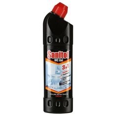 Sanitol гель для чистки туалета 3 в 1, 0.75 л
