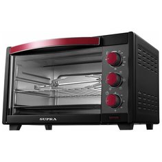 Мини-печь SUPRA MTS-3201R черный/красный
