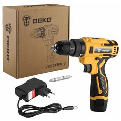 Аккумуляторная дрель-шуруповерт DEKO ZKCD80FU-Li SET 1, 20Нм, 1х2.0Ач, з/у