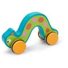 Деревянная каталка Гусеница, Le Toy Van