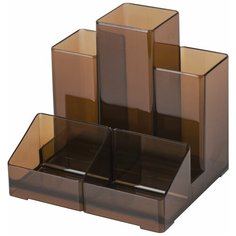 Подставка BRAUBERG Contract, коричневый/тонированный