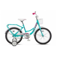 Детский велосипед STELS Flyte Lady 18 Z011 (2021) бирюзовый 12" (требует финальной сборки)