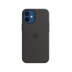 Панель силиконовая Apple Silicone Case with MagSafe для iPhone 12 mini, Black