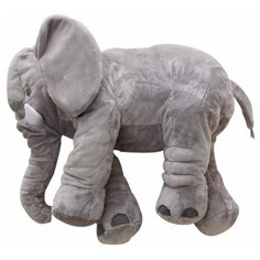 Мягкая игрушка 60см Детская игрушка в подарок / Плюшевая игрушка для детей Слон (Серый) Pastila