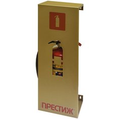 Настенная декоративная подставка для огнетушителя - цвет золото Пожтехника
