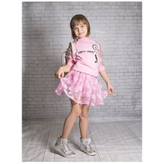 Свитшот Nota Bene размер 122, розовый