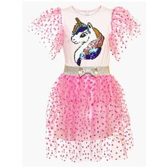 Комплект одежды Nota Bene размер 140, светло-розовый