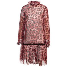 Платье Nota Bene размер 158, леопард коричневый