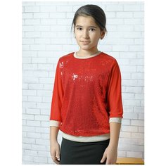 Свитшот Nota Bene размер 140, красный