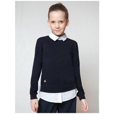 Джемпер Nota Bene размер 122, темно-синий