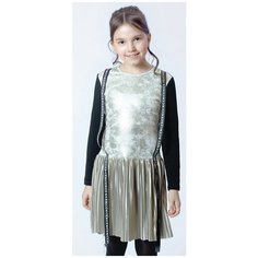 Платье Nota Bene размер 140, золотой