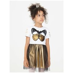 Платье Nota Bene размер 146, белый