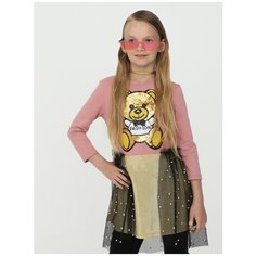 Платье Nota Bene размер 134, розовый