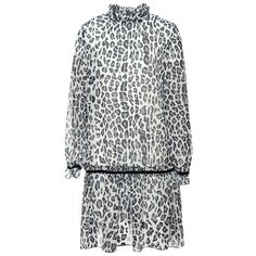 Платье Nota Bene размер 140, леопард серый