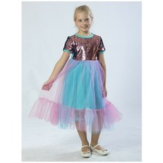 Платье Nota Bene размер 146, изумрудный