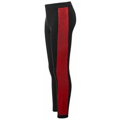 Леггинсы Nota Bene 201271504 размер 152, черный/красный