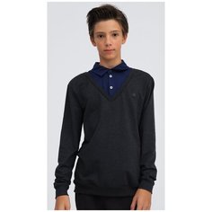 Джемпер Nota Bene размер 128, темно-серый