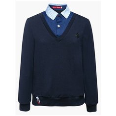 Джемпер Nota Bene размер 122, темно-синий