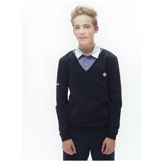 Джемпер Nota Bene размер 122, темно-синий