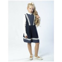 Сарафан Nota Bene размер 140, темно-синий