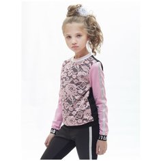 Свитшот Nota Bene размер 122, розовый