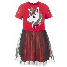 Платье Nota Bene размер 152, красный