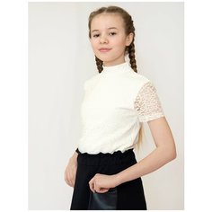 Футболка Nota Bene, размер 140, молочный