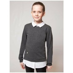 Джемпер Nota Bene размер 122, темно-серый