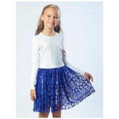 Платье Nota Bene размер 128, васильковый